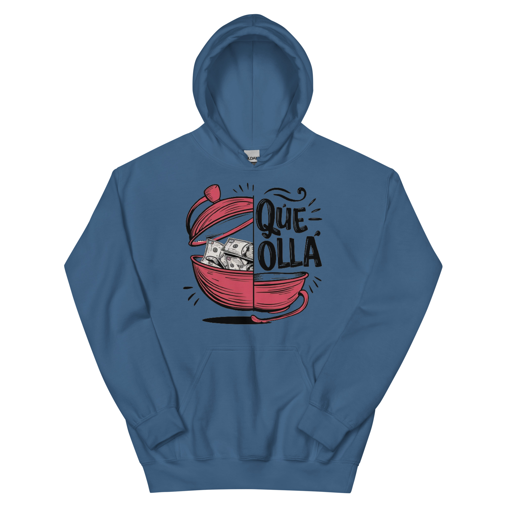 Qué Olla hoodie inspired by Dominican expression